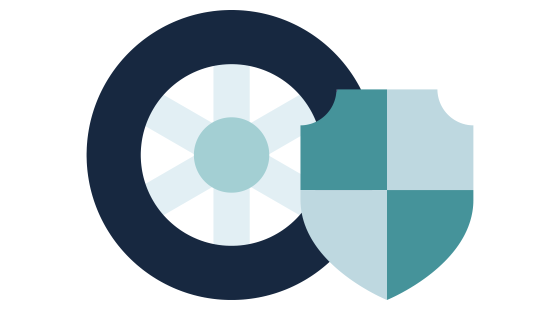 Een gezin bestaand uit 1 kind, een man en een vrouw omring door hartjes